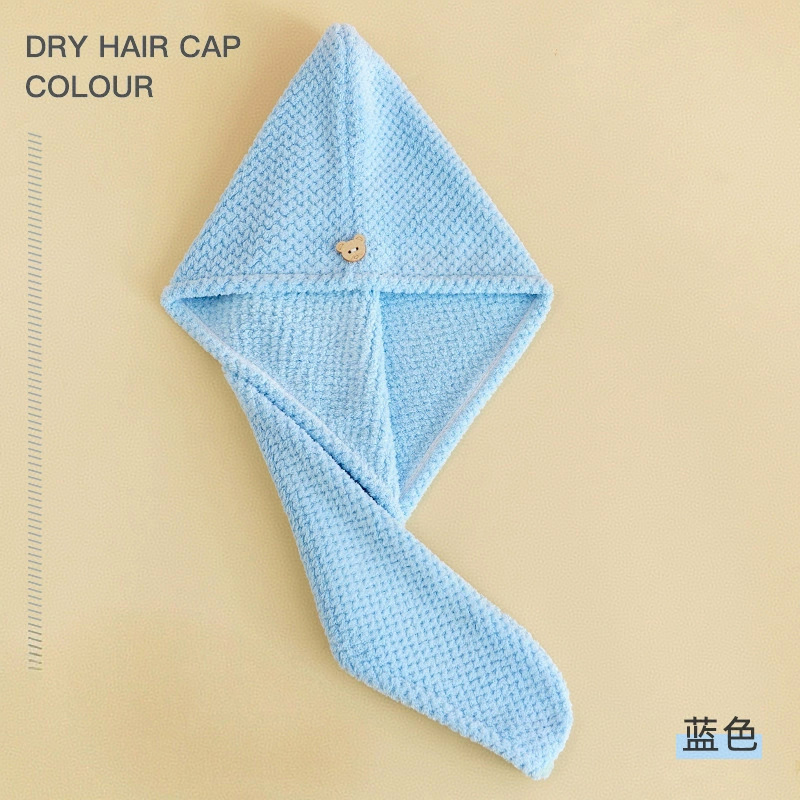 파인애플 체크 블루