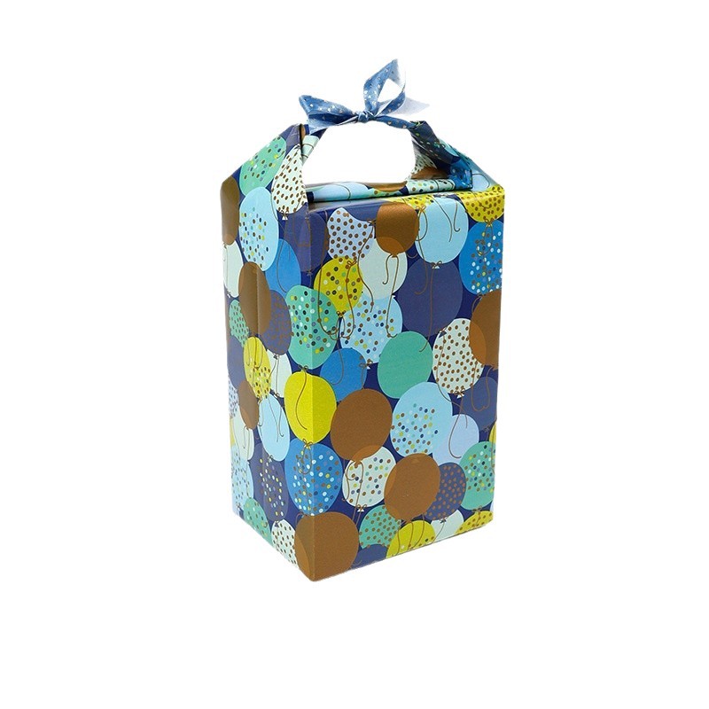 Transfronterizos para papel de papel de gran tamaño Happy Birthday Carton Wrapper Color Balloon Paper Gift Set Creativo