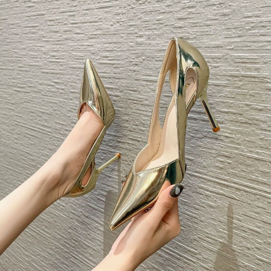 797-377 Direct from the factory, one-piece drop shipping, fashionable pointed-toe women's high-heeled shoes, 20234 summer new model, shallow cut, thin heel 797-377 Direct from the factory, one-piece drop shipping, fashionable pointed-toe women's high-heeled shoes, 20234 summer new model, shallow cut, thin heel