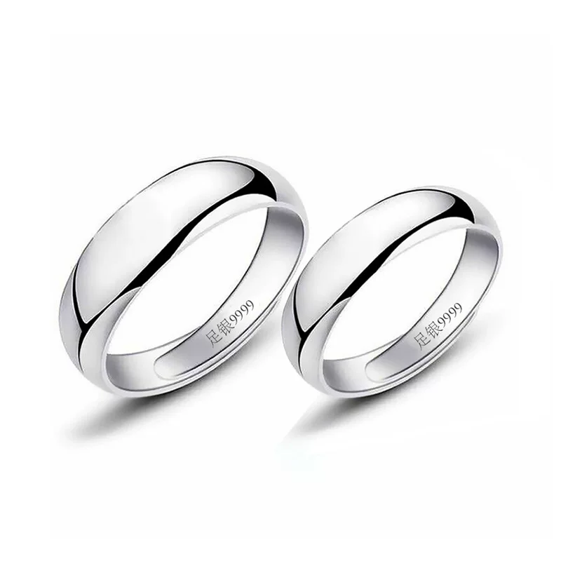 Glossy adjustable ring for beloved, simple and elegant design