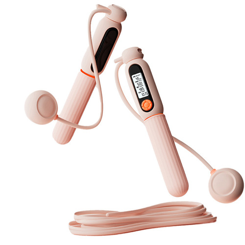 Counting skipping rope, intelligent five-button charging, multi-functional dual-purpose fitness, fat-burning, sports training, adjustable counting skipping rope