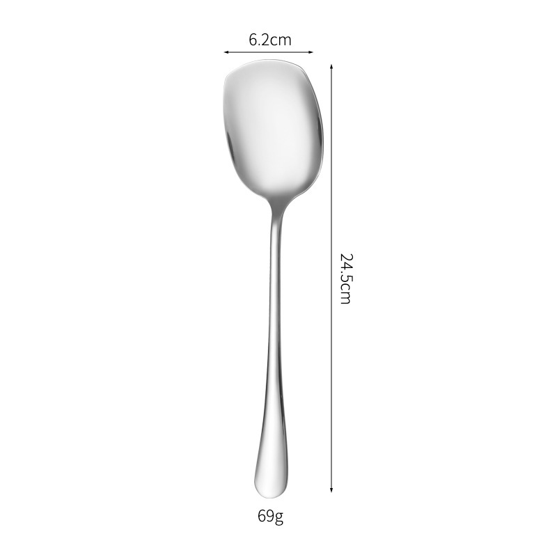 실버 24.5cm 플랫 삽
