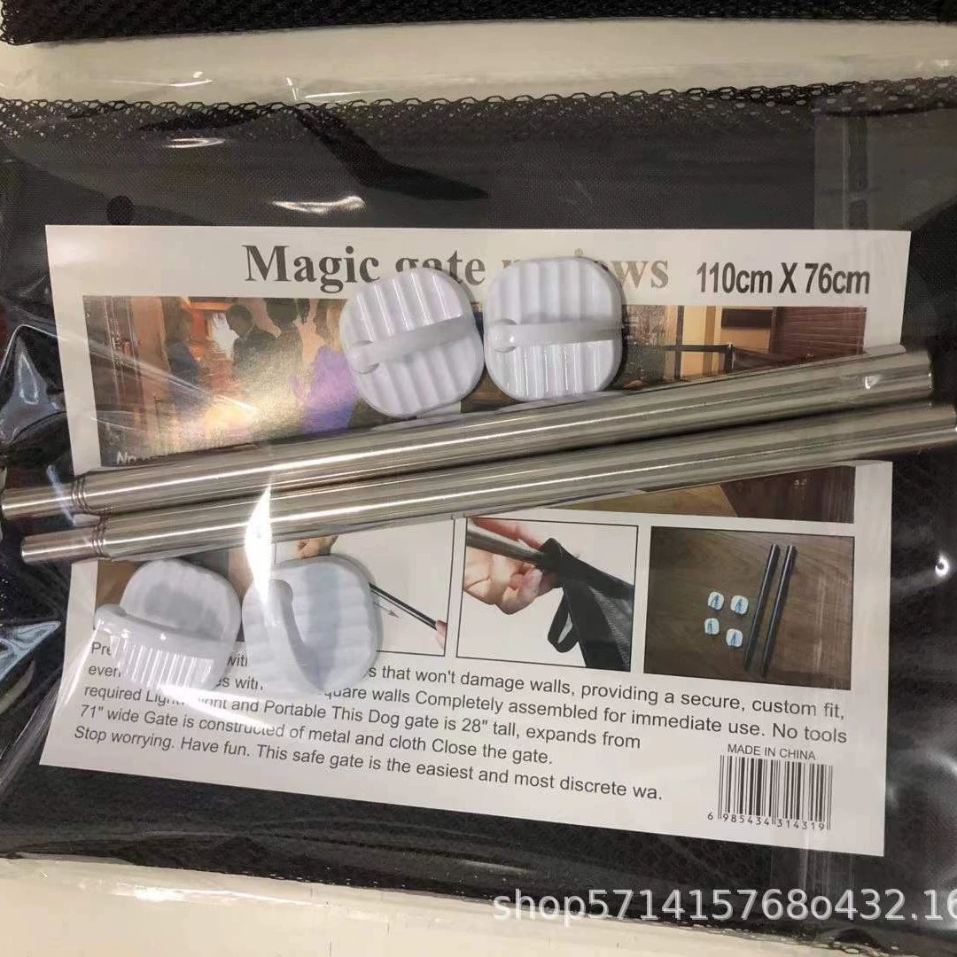 Модульная/переносная изолирующая сетка для собак Magic-Gate, складной столб изоляции для собак, безопасность и защита ограждения