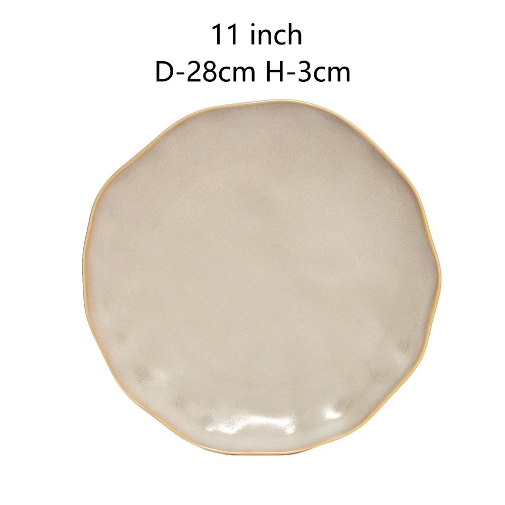 Tazos de cerámica, utensilios y palillos de alto valor de apariencia, cubiertos frescos pequeños, set simple de platos japoneses