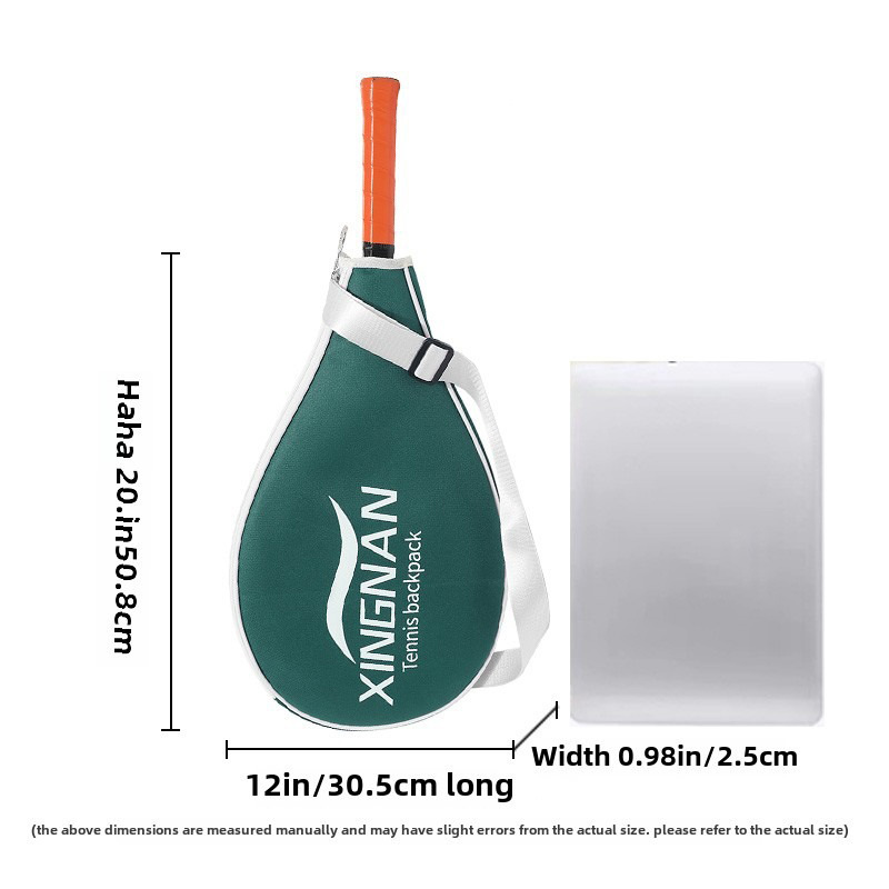 Bolsa de tenis 2025 bolsas de bádminton de hombro portátiles de hombro único bolsas de bádminton duraderas para hombres y mujeres