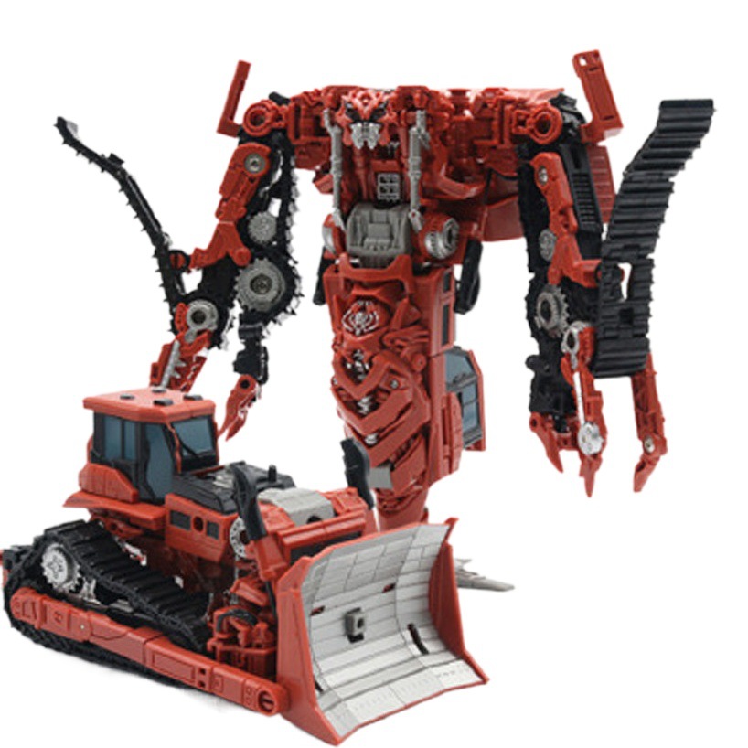 Juguete de deformación Taiba SS Hércules amarillo rugiente pesado hoz mágica ingeniería vehículo robot modelo