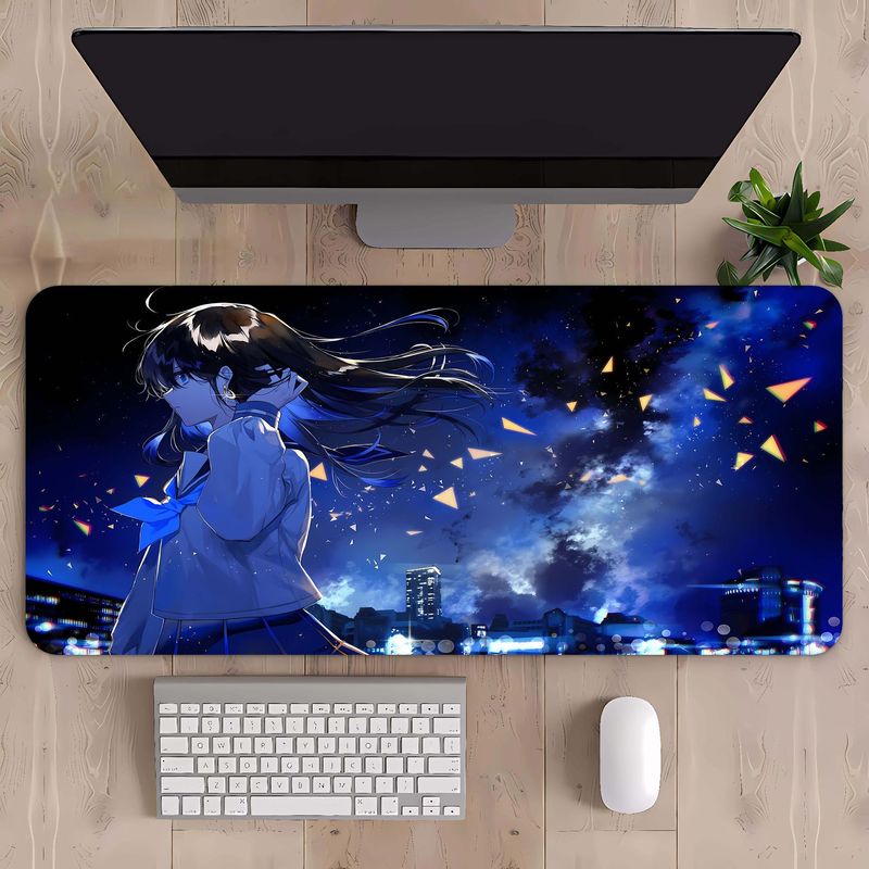 マウスパッド特大山岳風景キーボードパッド特大厚手縁取り大型デスクパッド一件代発|undefined