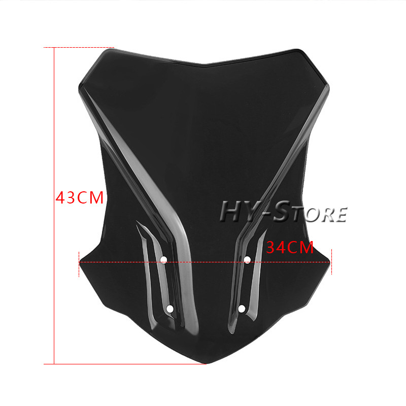 Suitable for Bmw G310Gs 17-25 Years Old Windshield Windshield Modification and Heightening Windshield Deflector