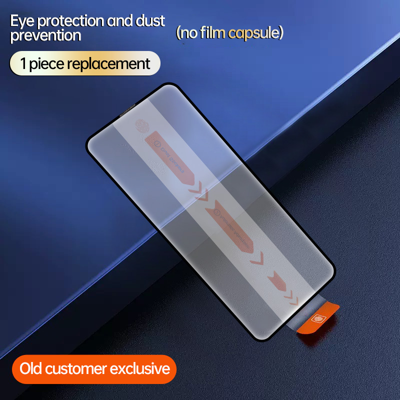 Amazon cross-border exclusivamente para iPhone16promax, segundo parche, película templada para almacén libre de polvo, película anti-phishing Apple 16