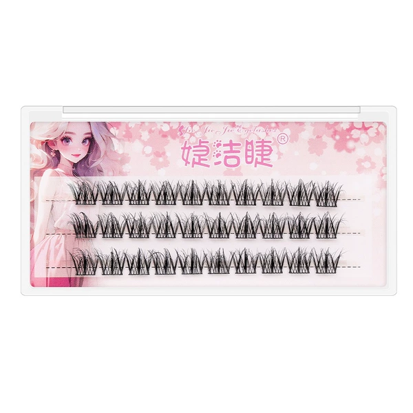 排 ✿ 3 3 3 row 30 clusters of 5D baby bend 12mm