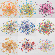 复活节主题黄小鸡蛋壳小兔子鸡蛋片混合糖粒软陶切片DIY饰品配件