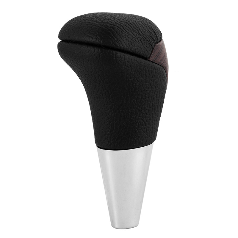 Adecuado para Toyota dominante Prado grano de madera marrón oscuro mango de cambio cabeza del engranaje del coche cabeza de cambio modificación Accesorios image 3