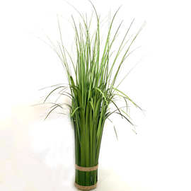 仿真草植物40cm60cm纯草筒芦苇草仿真植物草洋葱草仿真春草批发