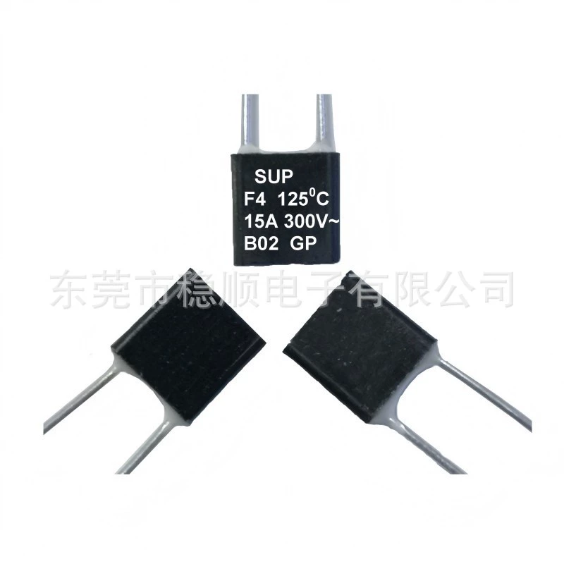 Термопредохранитель молниезащиты 15А/16А 86~185 ℃   Высокомощный температурный предохранитель, термопредохранитель UL