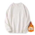 Autumn Winter Fleece - Pearl White - Fleece Lined