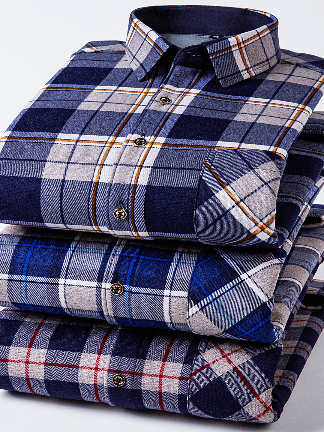 Double-sided warm shirt