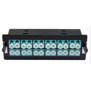 24-Core Om3-Lc Type Module Group Mpo Fiber Optic Distribution Frame Big Data Network Room Combination Module Group Wholesale