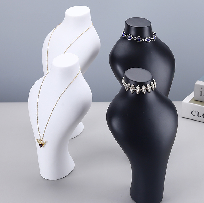 Élégant Style Simple Couleur Unie Résine Peinture En Aérosol Présentoir À Bijoux display picture 2