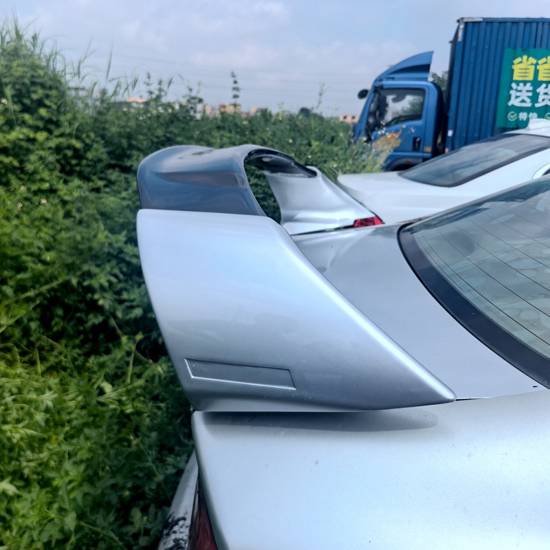 Suitable for 2006-2011 Civic Modified Rear Wing Siming Fd2 High-Top Perforated Installation Rear Wing Car Fixed Wing