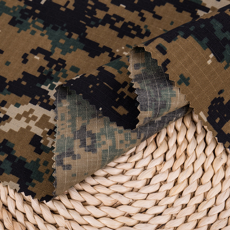 Nuevo tipo de tela de camuflaje TC para la fabricación de pantalones y ropa de trabajo