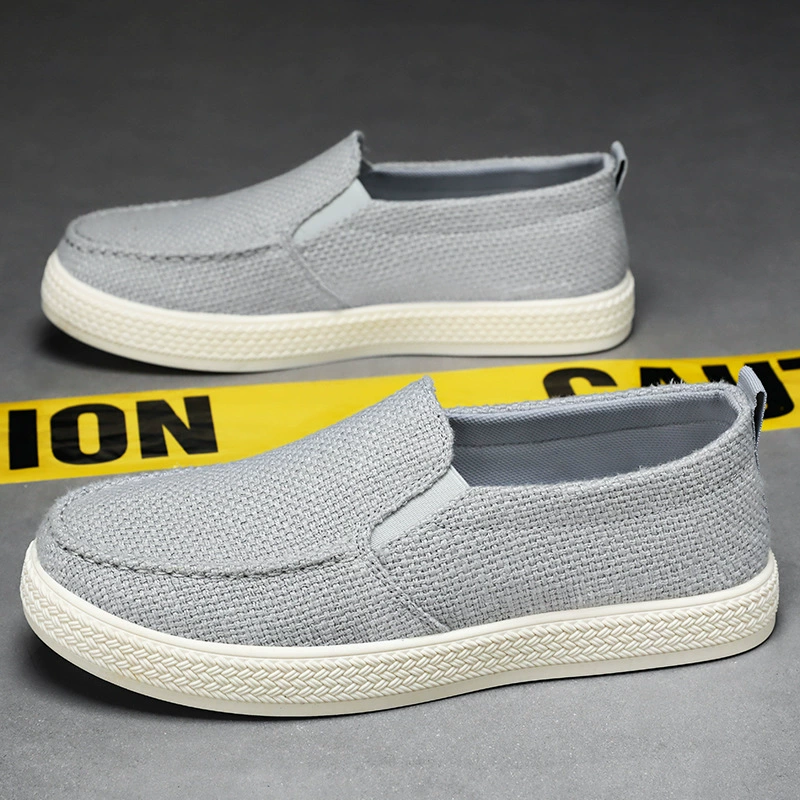 Мужская обувь оптом, летняя повседневная обувь, обувь для вождения, прогулочная обувь на одной ноге, дышащая мягкая подошва, не утомляющая ноги, старая пекинская тканевая обувь для мужчин