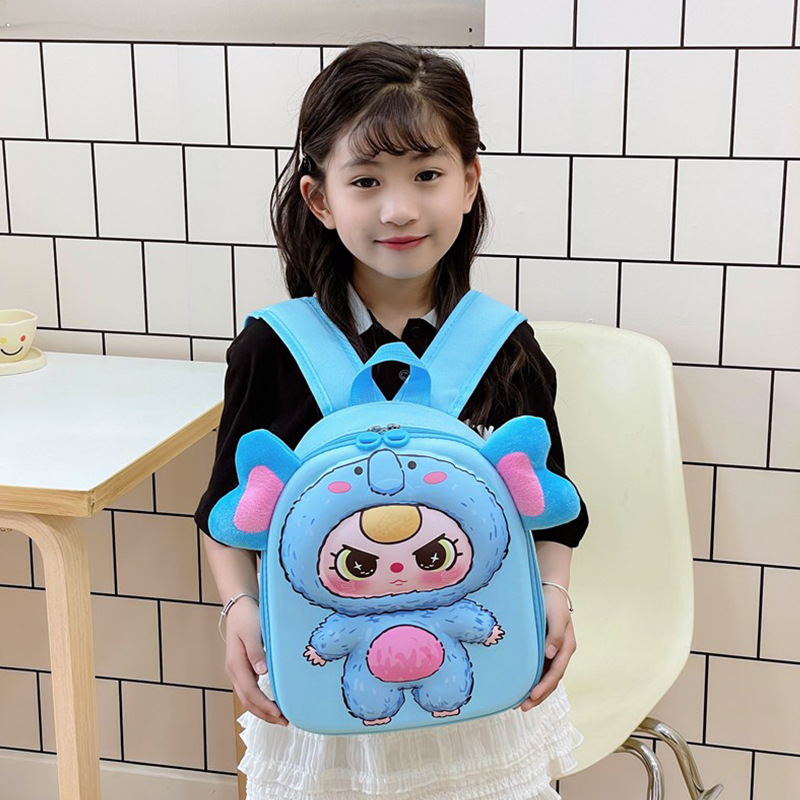Mochila infantil lindas mochila de niña caricatura niños mochila de jardín de infantes respirada preescolar mochila de niña pequeña