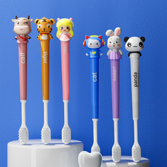 Haoniu Children's Toothbrush, Cute Cartoon Design, Soft Bristles – Perfect for Ages 3–6–12! Wholesale Available at Daily Necessities & Supermarkets