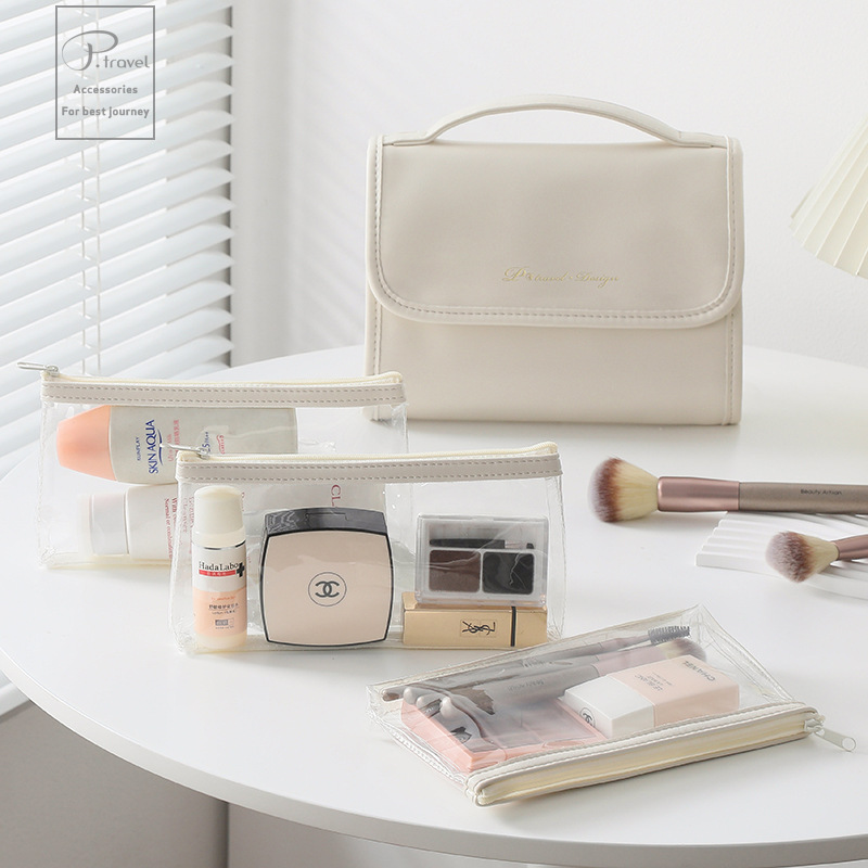 Cosmetic Bag For Women Large Capacity Portable High-end Travel Waterproof Toiletry Bag Cosmetics Storage Bag