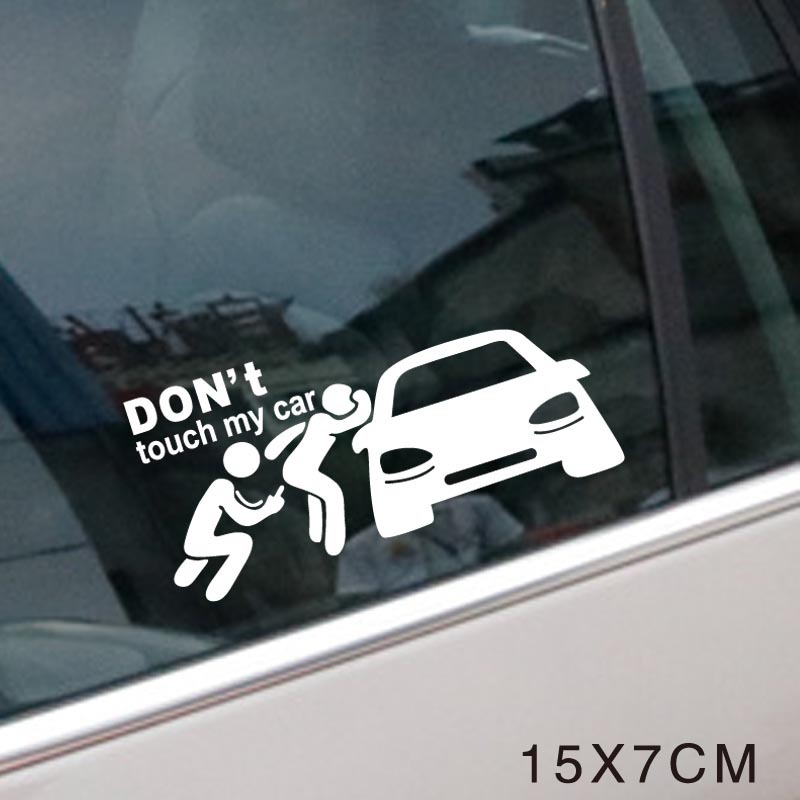 Dont Touch My Car Car Stickers Personalized Decal For Vehicles_voghion.com
