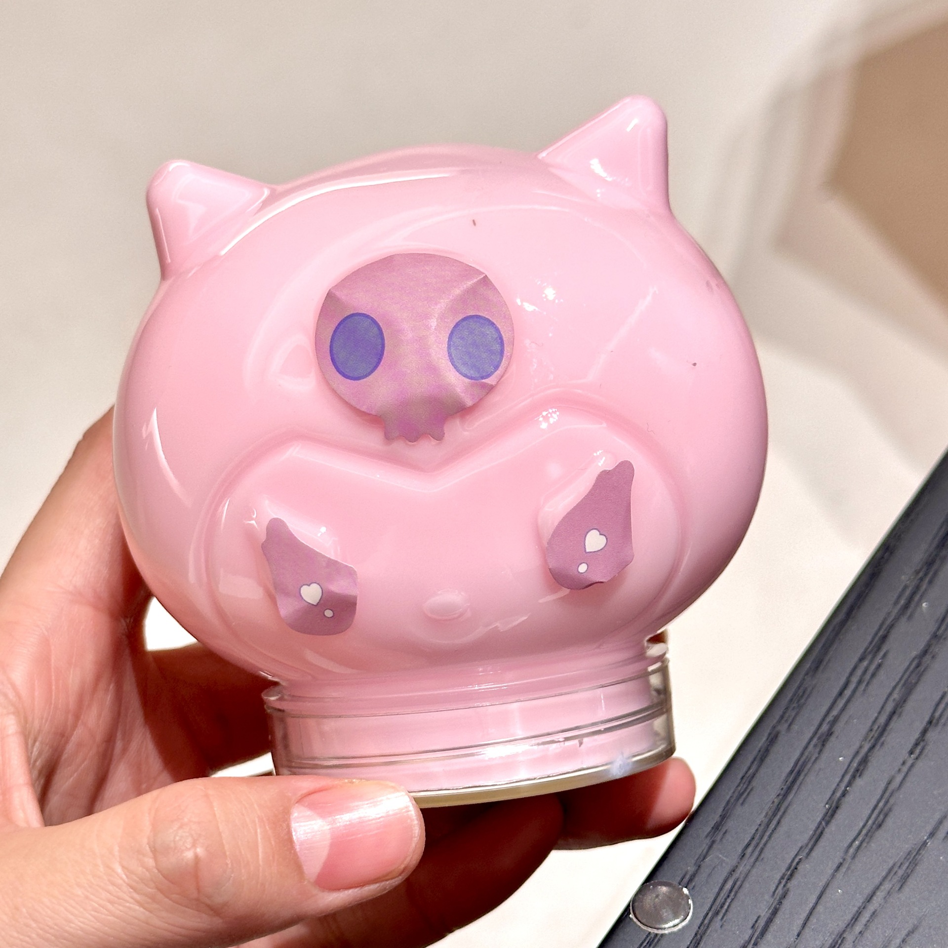 Adhesivo espumante de forma encantadora descompresión no pegajosa Q-bala adorable espuma adhesiva cristal barro slim juguetes pequeños para niños