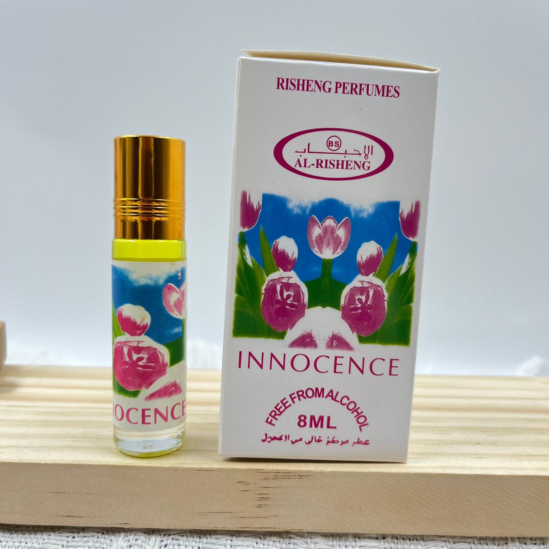 Muestras de perfume 6ml botellas de perfume de aceite esencial, paquete de caja de color aromático sin alcohol, aceite esencial de perfume TEMU