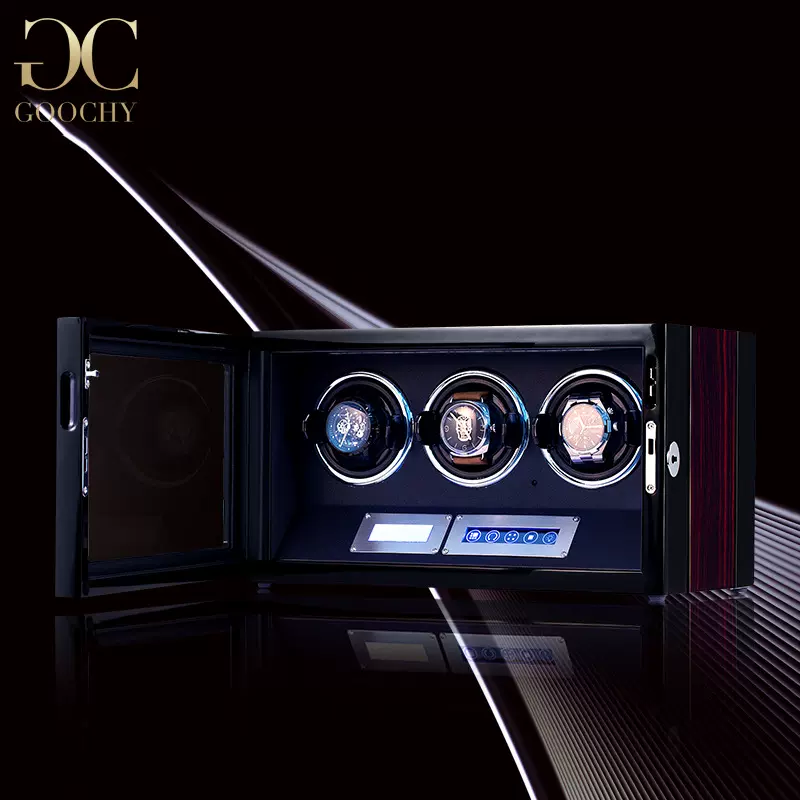 谷驰自动摇表器机械表转动放置器手表收纳盒转表器摆表家用表盒