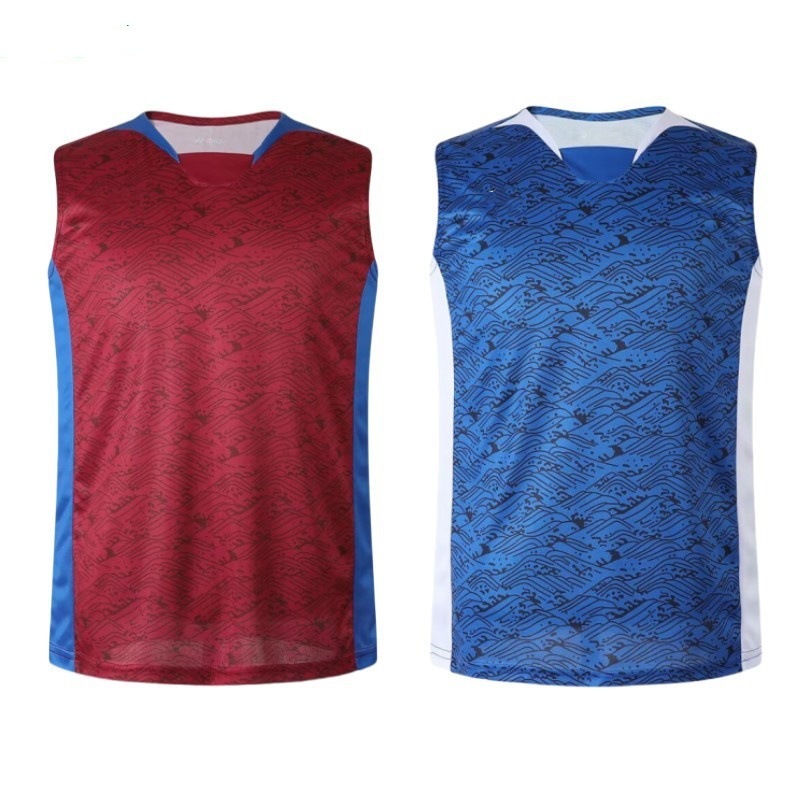 New Yy Badminton Clothing Sleeveless Quick-Drying Sportswear Men's Japanese Team Competition Clothing Men's Short-Sleeved Breathable Competition Clothing