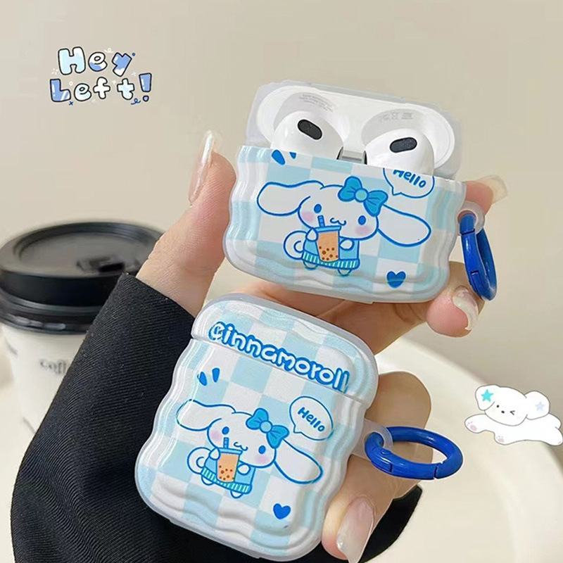 Funda protectora para auriculares i12, creativa y moderna, con dibujos animados, TPU, anticaída, carcasa suave, bolsa portátil personalizada, estilo divertido de mascota image 10
