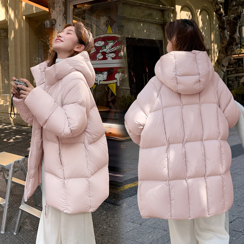 Nube puff plumón chaqueta de algodón para mujeres 2025 nuevo engrosado chaqueta de algodón con capuzas pequeñas chaqueta de pan image 8