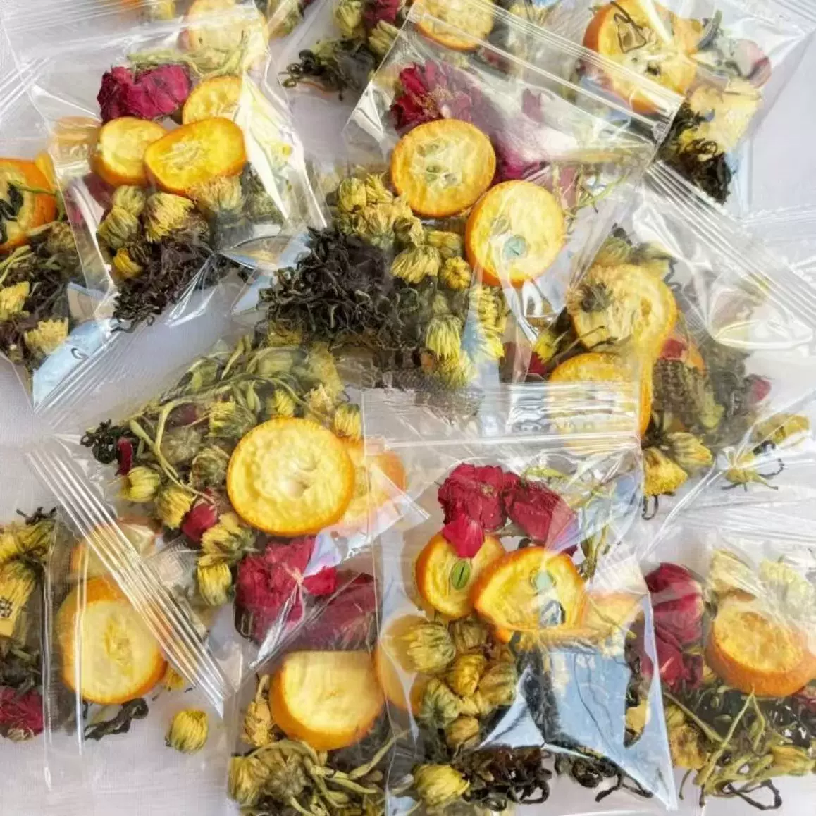 组合花茶三角包茶代用茶养生茶菊花枸杞水果茶袋泡茶茶定制批发