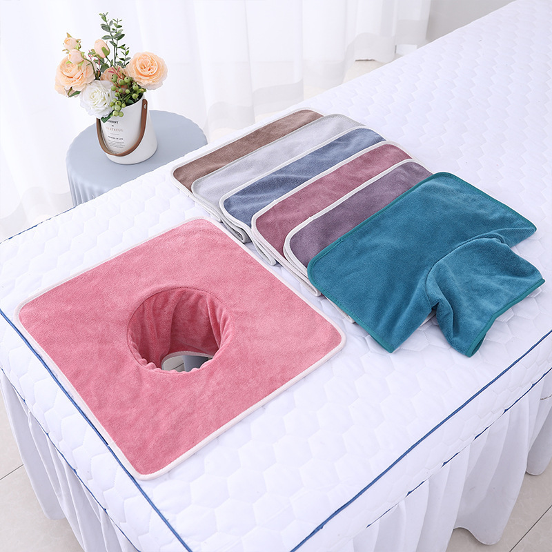 Beauty Salon Towel Bedside Hole Towel Massage Bed Hole Mat Face Towel Bed Hood Towel No Pilling No Falling Beauty Salon Towel Bedside Hole Towel Massage Bed Hole Mat Face Towel Bed Hood Towel No Pilling No Falling