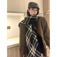 实拍不减价 全智贤同款女2024新款披肩保暖百搭高级感围脖秋冬季