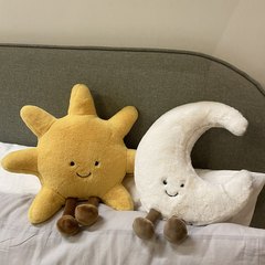 クロスボーダーゼリーヤト北欧ムーンサンスター枕ぬいぐるみ人形人形ソファ装飾寝室のベッド