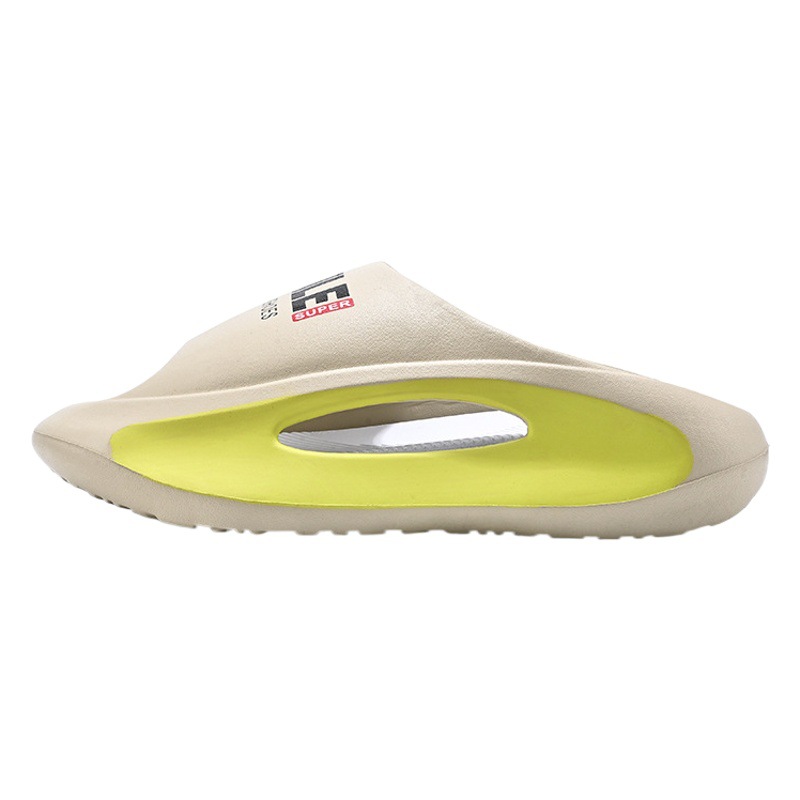 Zapatillas de verano de los hombres al aire libre desgaste de suela gruesa playa antideslizante Coco flip-flops caca sensación deportes al aire libre desodorante sandalias