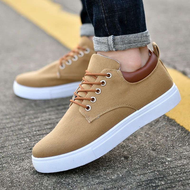 Zapatos de lona para hombres verano 2024 nuevos zapatos de hombre zapatos de tela transpirables para hombres zapatos de trabajo casuales zapatos deportivos de altura baja