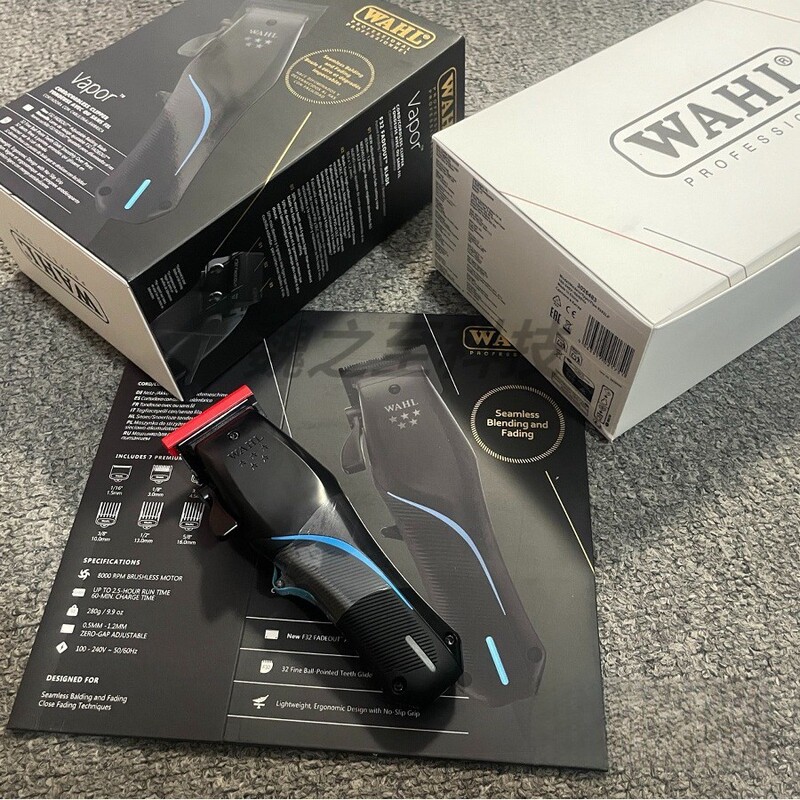 跨境WAHL Vapor Clipper理发器电推剪复古电动华尔3026发型师专用|undefined