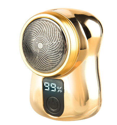 Afeitadora, pistola de acero pequeña eléctrica, máquina de afeitar lavada de cuerpo completo súper limpia, máquina de afeitar para hombre pequeña y portátil de viaje