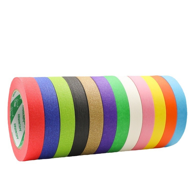 Papel de textura de color rasgado a mano puede escribir hermosas costuras, separación de color, decoración de arte, pintura en aerosol, cinta de pared exterior sin costuras personalizada