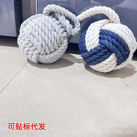 地中海圆形挡风门挡门阻妨碍撞球创意餐厅酒吧装饰家居棉麻球门挡
