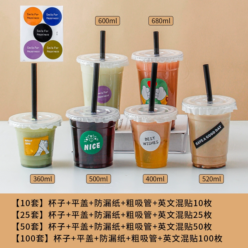 Disposable coffee plastic glass, hermetic pack, tea cup