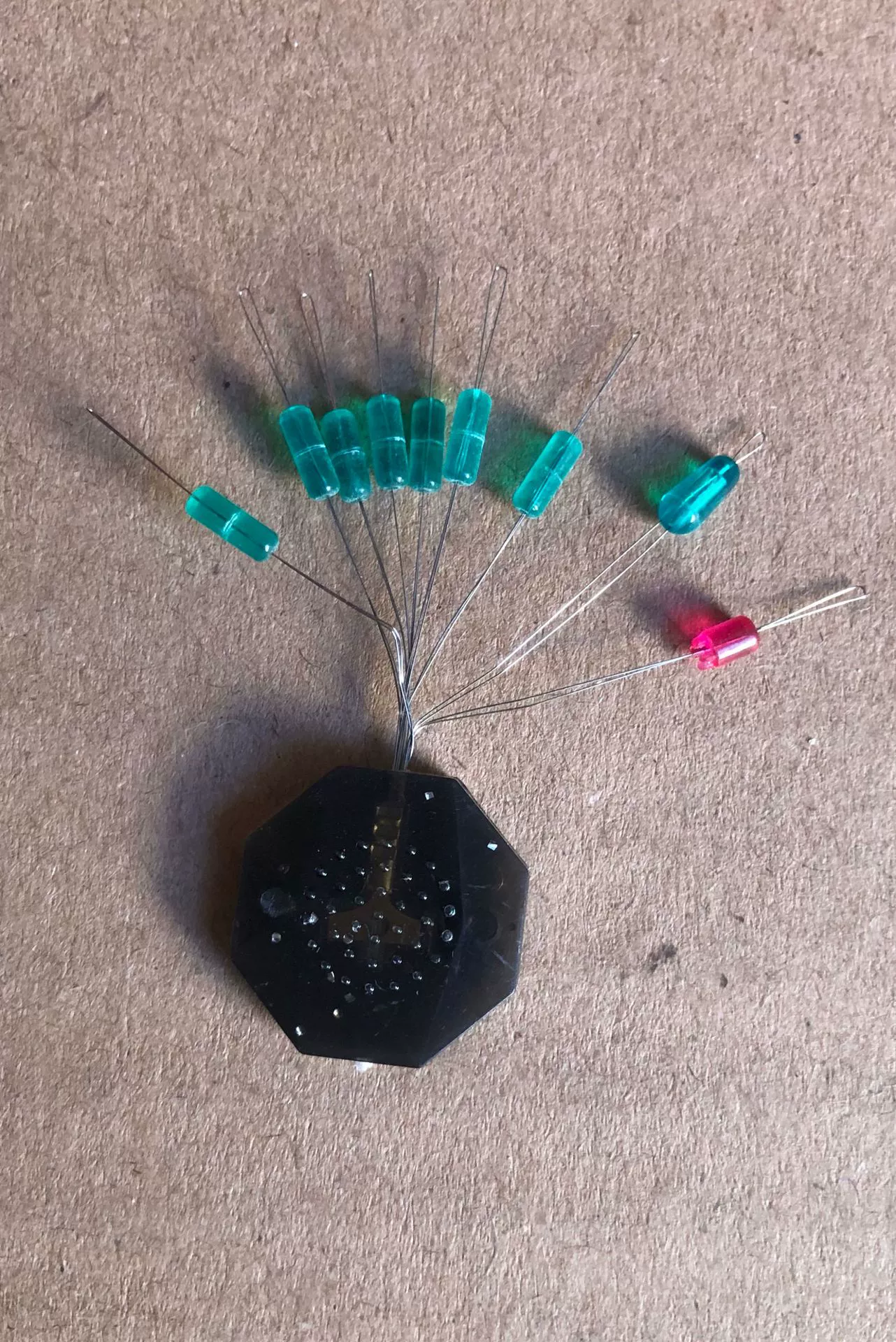 7 + 2 Прозрачная зеленая космическая фасоль Прозрачный цилиндрический космический стол с фасолью Рыболовные аксессуары Аксессуары для рыболовных снастей Рыболовные аксессуары