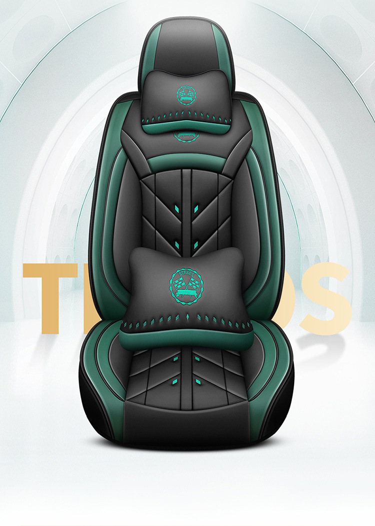Car Seat Cushion Covers, Full Surround, Universal for All Seasons, New Leather Seat Covers, Linen Leather Seat Cushions, Wholesale