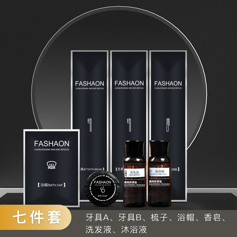卸売り星ホテル使い捨て洗面用品高級クラブ民宿ホテル専用歯ブラシと歯磨き粉セット