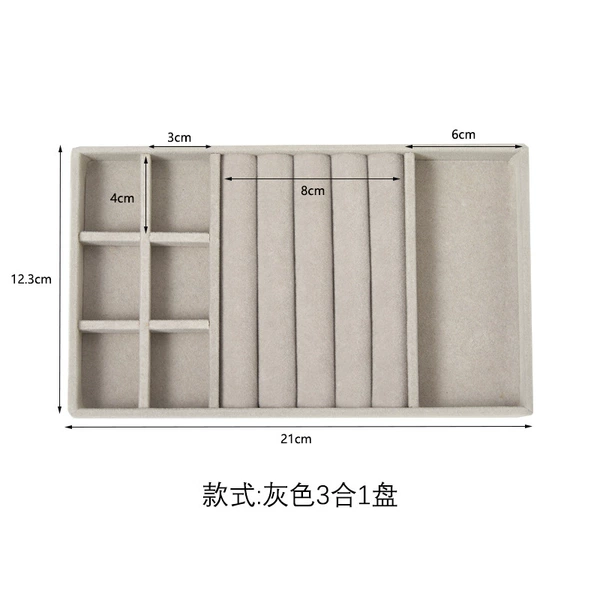 Gray 3 in one plate